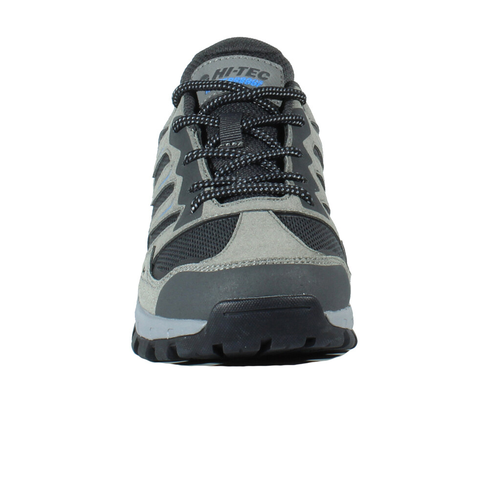 Hi Tec zapatilla trekking mujer CERVUS LOW WATERPROOF GRIS puntera