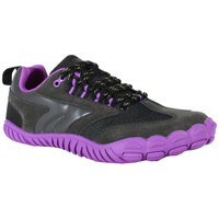 Hi Tec zapatilla trekking mujer FIGARO LOW WATERPROOF GRIS lateral interior