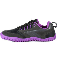 Hi Tec zapatilla trekking mujer FIGARO LOW WATERPROOF GRIS vista superior