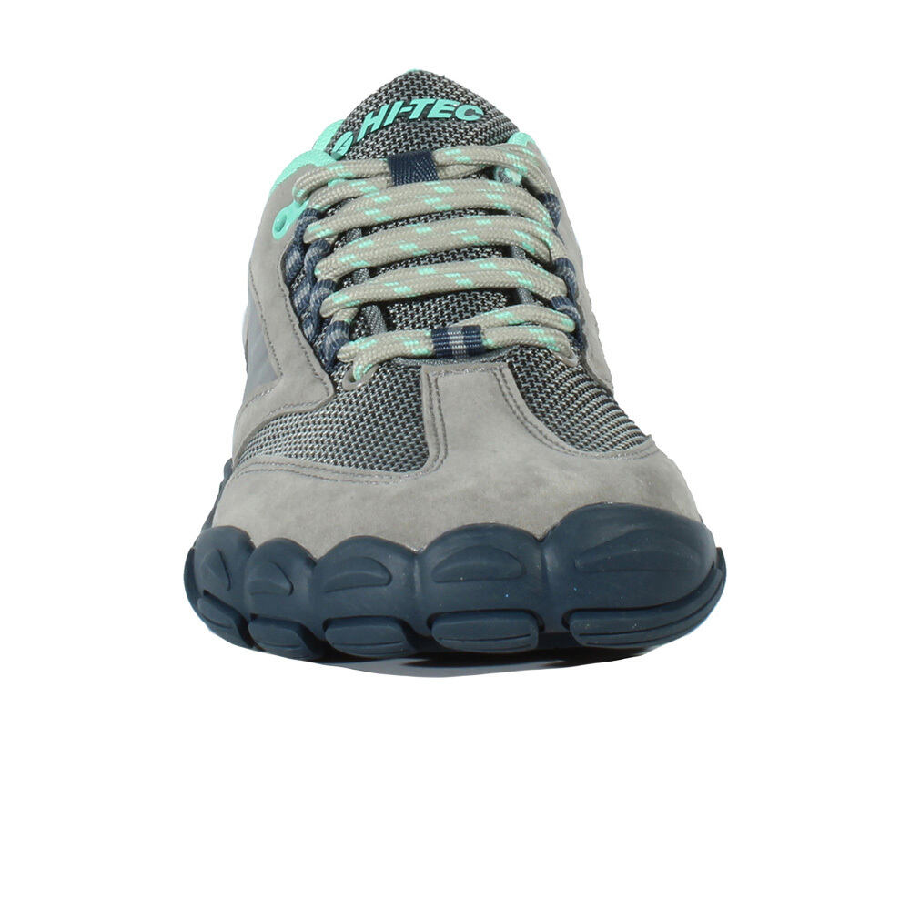 Hi Tec zapatilla trekking mujer FIGARO LOW WATERPROOF MARRON puntera