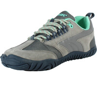 Hi Tec zapatilla trekking mujer FIGARO LOW WATERPROOF MARRON vista trasera