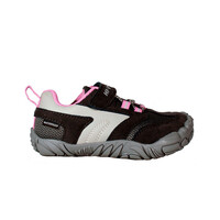 Hi Tec zapatilla trekking niño FIGARO GRIS lateral exterior