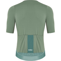 Hiru maillot manga corta hombre ADVANCED VERDE vista trasera