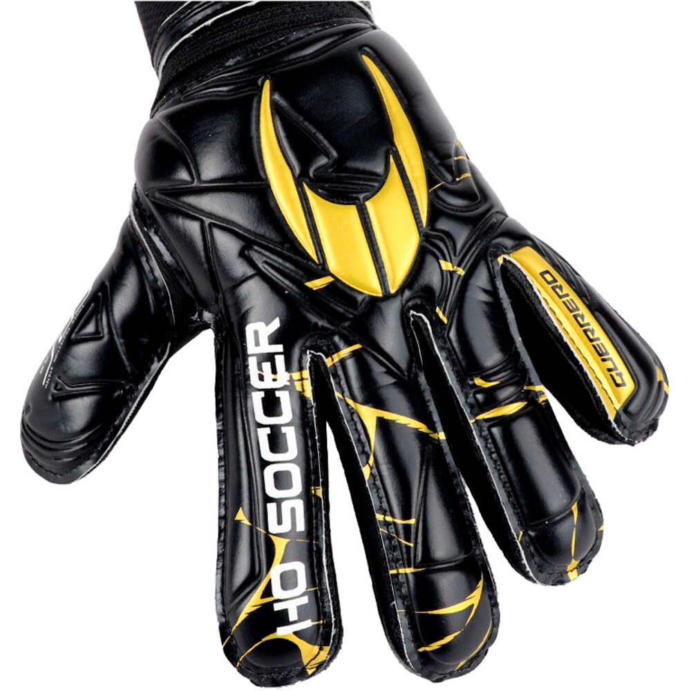 Ho Soccer guantes portero GUERRERO PRIMARY PROTEK GOLDEN TEAM NEGRO 04