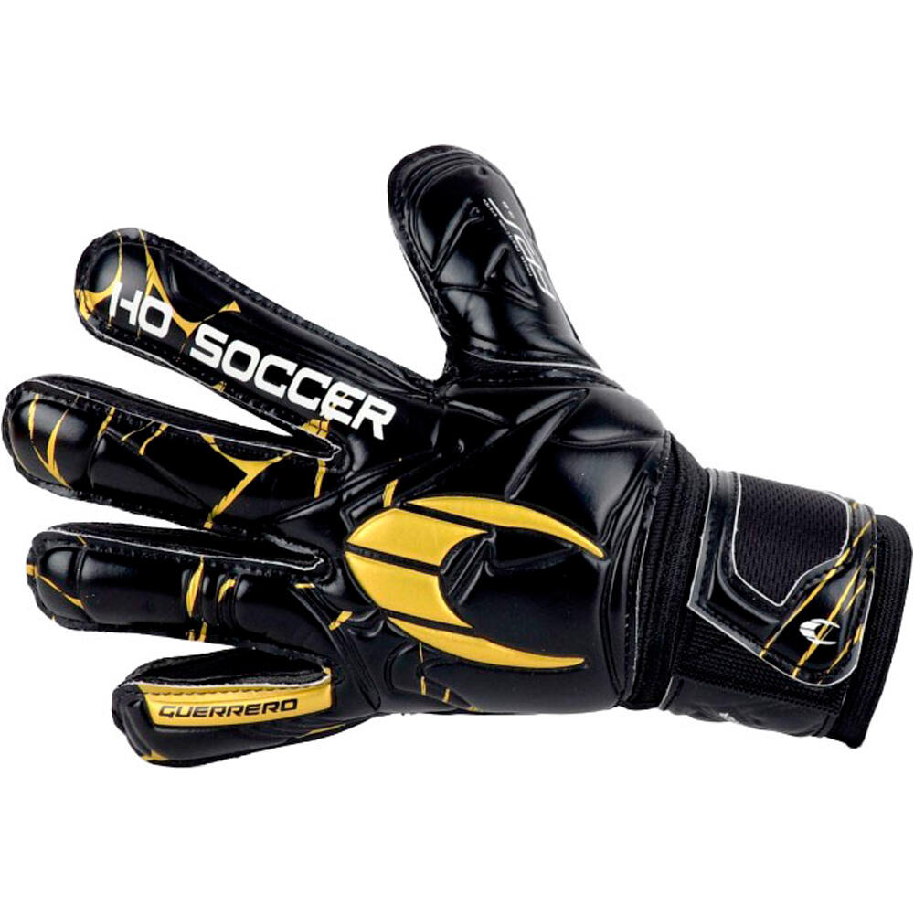 Ho Soccer guantes portero GUERRERO PRIMARY PROTEK GOLDEN TEAM NEGRO 05