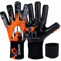Ho Soccer guantes portero infantil KONTROL RAGE ORANGE TEAM NARANJA vista frontal