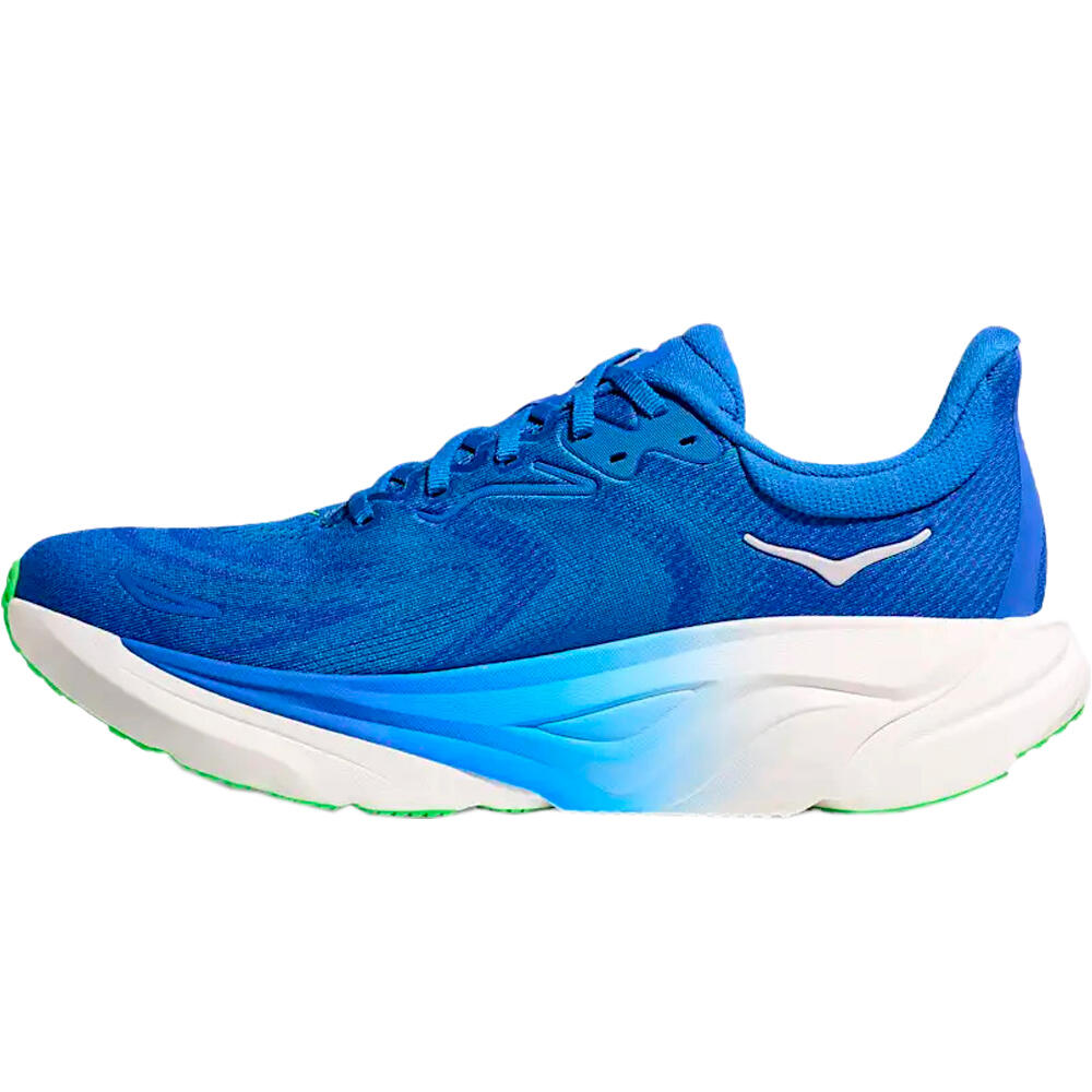 Hoka zapatilla running hombre ARAHI 8 AZUL puntera