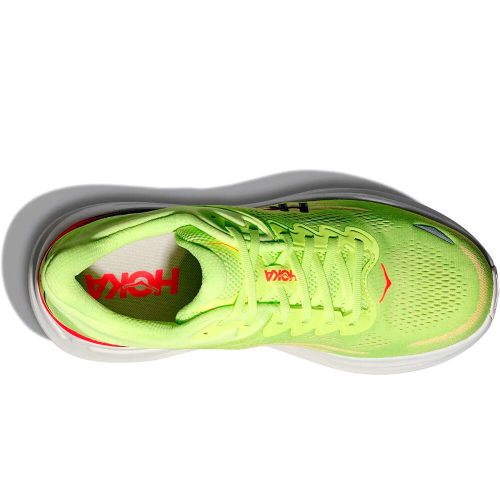 Hoka zapatilla running hombre BONDI 9 AMARILLO 05
