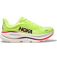 Hoka zapatilla running hombre BONDI 9 AMARILLO lateral exterior