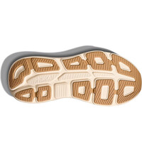 Hoka zapatilla running hombre BONDI 9 AZUL vista superior