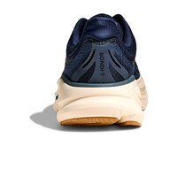 Hoka zapatilla running hombre BONDI 9 AZUL vista trasera