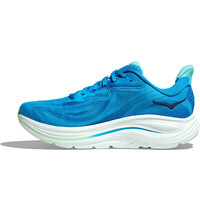 Hoka zapatilla running hombre CLIFTON 10 AZUL puntera