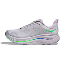 Hoka zapatilla running hombre CLIFTON 10 BLANCO puntera