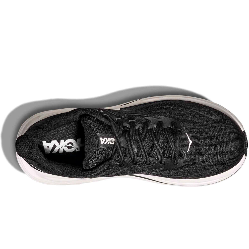 Hoka zapatilla running hombre CLIFTON 10 NEGRO 05