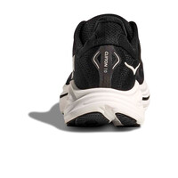 Hoka zapatilla running hombre CLIFTON 10 NEGRO vista trasera