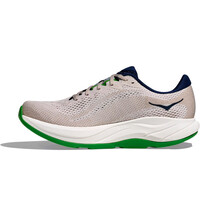 Hoka zapatilla running hombre RINCON 4 GRIS puntera