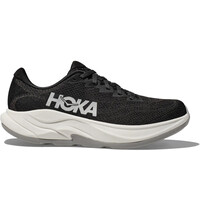 Hoka zapatilla running hombre RINCON 4 NEGRO lateral exterior