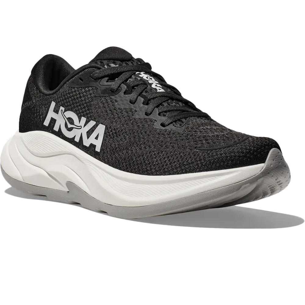 Hoka zapatilla running hombre RINCON 4 NEGRO lateral interior