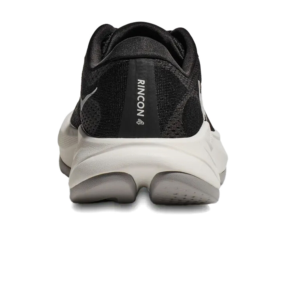 Hoka zapatilla running hombre RINCON 4 NEGRO vista superior