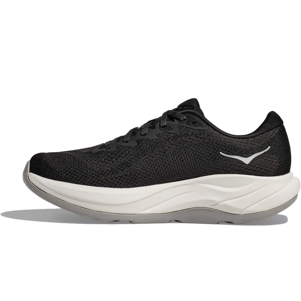 Hoka zapatilla running hombre RINCON 4 NEGRO vista trasera