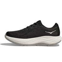 Hoka zapatilla running hombre RINCON 4 NEGRO vista trasera