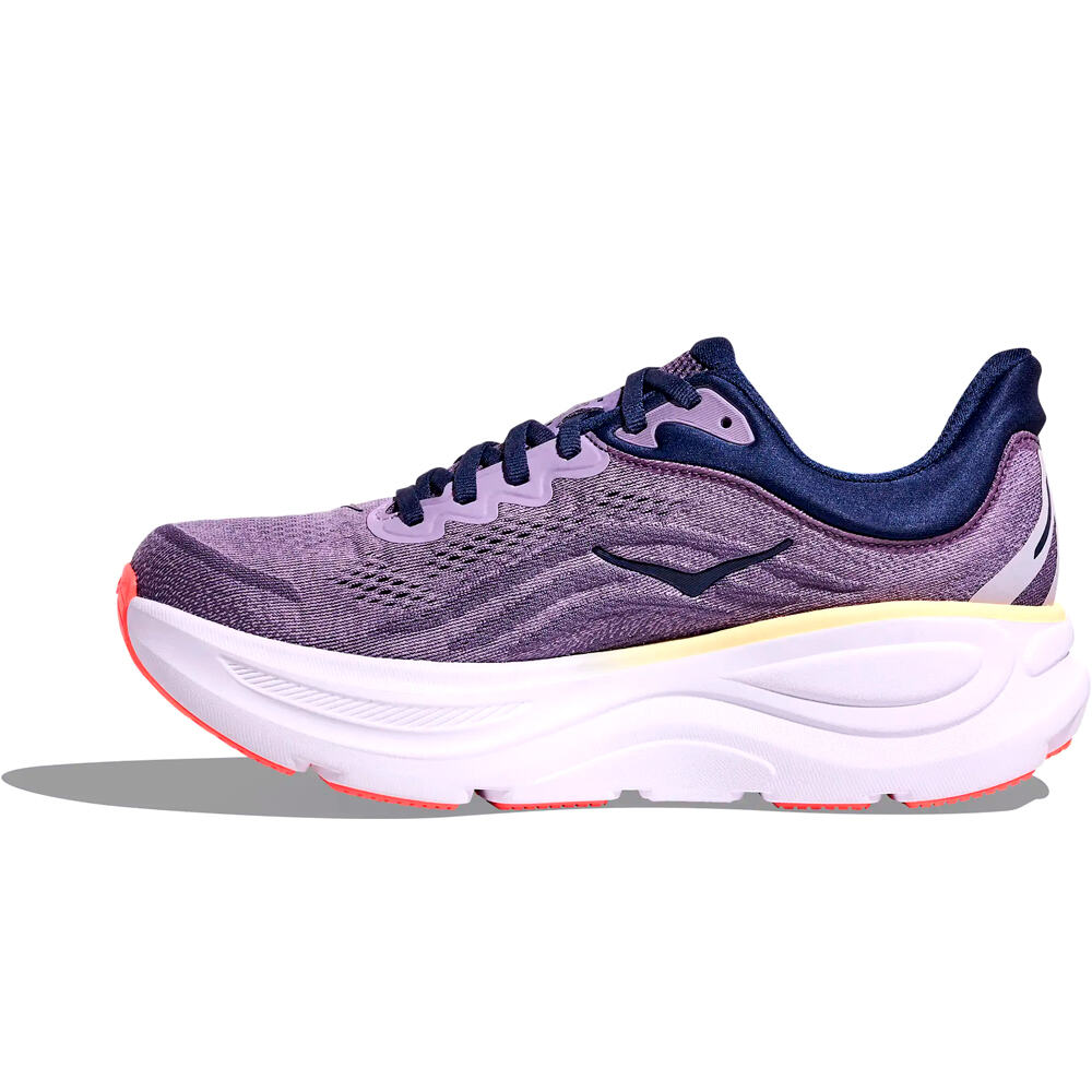 Hoka zapatilla running mujer BONDI 9 MORADO puntera