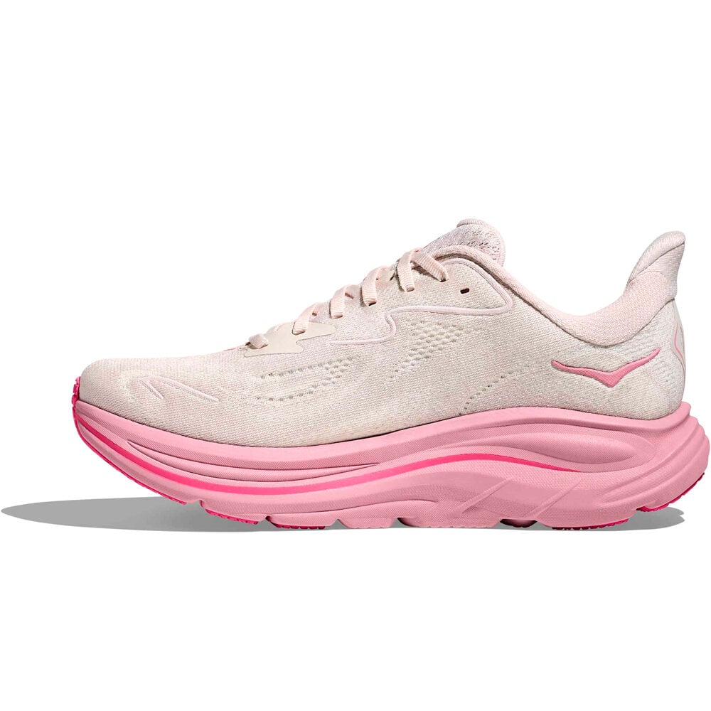 Hoka zapatilla running mujer CLIFTON 10 ROSA puntera