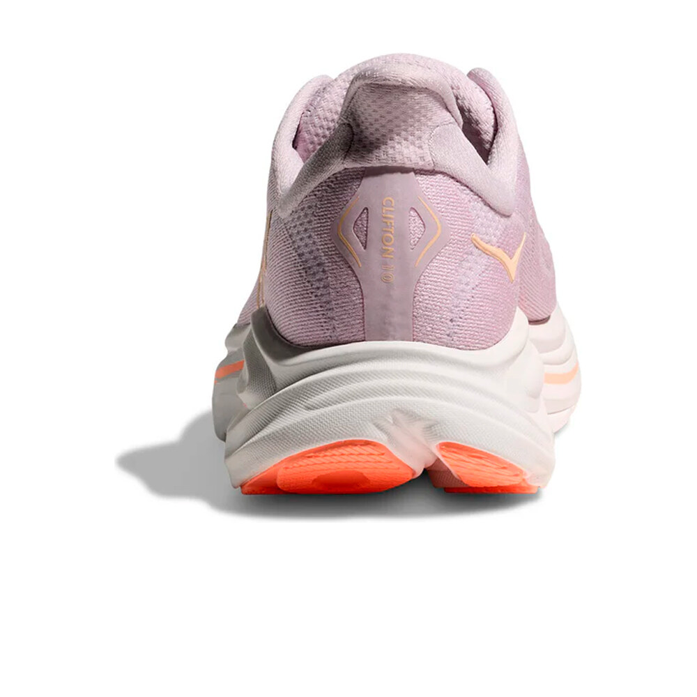 Hoka zapatilla running mujer CLIFTON 10  vista trasera