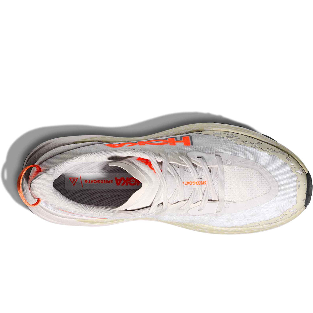 Hoka zapatillas trail hombre SPEEDGOAT 6 BLANCO 05