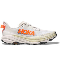 Hoka zapatillas trail hombre SPEEDGOAT 6 BLANCO lateral exterior