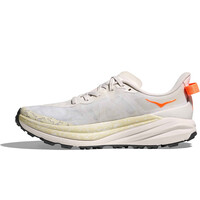 Hoka zapatillas trail hombre SPEEDGOAT 6 BLANCO puntera