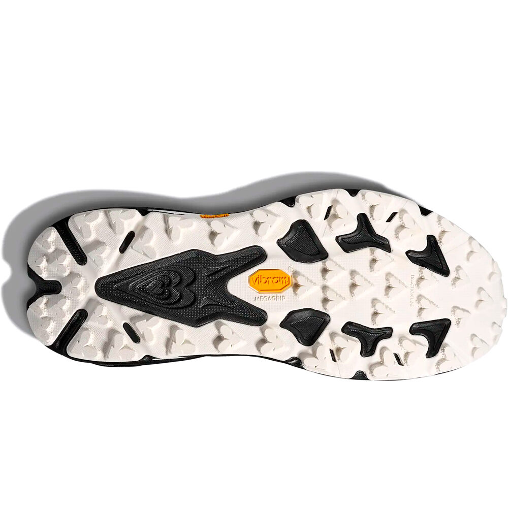Hoka zapatillas trail hombre SPEEDGOAT 7 NEGRO vista superior