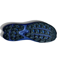 Hoka zapatillas trail hombre TORRENT 4 GRIS vista superior
