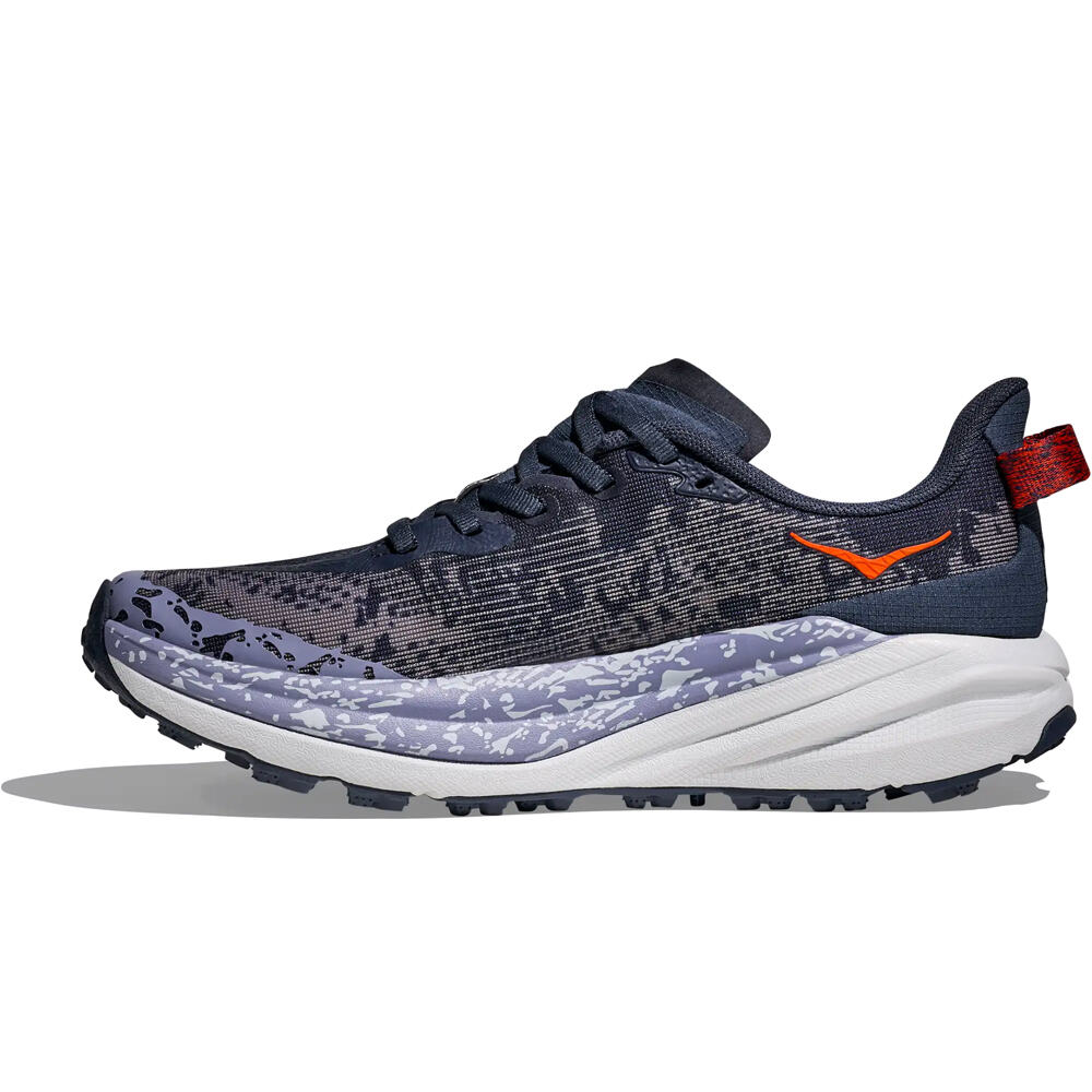 Hoka zapatillas trail mujer SPEEDGOAT 6 AZUL puntera