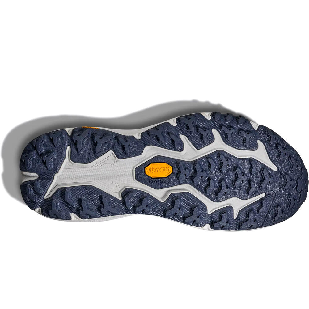 Hoka zapatillas trail mujer SPEEDGOAT 6 AZUL vista superior