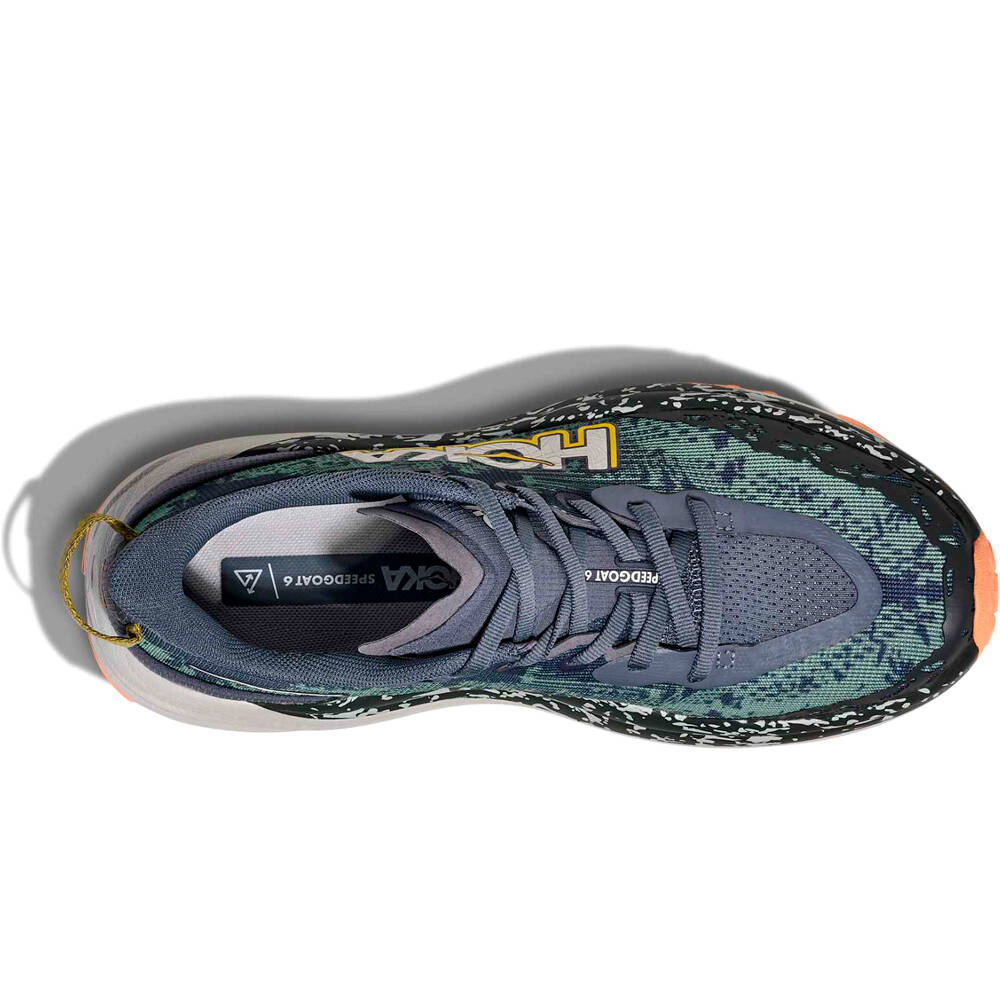 Hoka zapatillas trail mujer SPEEDGOAT 6 GRIS 05