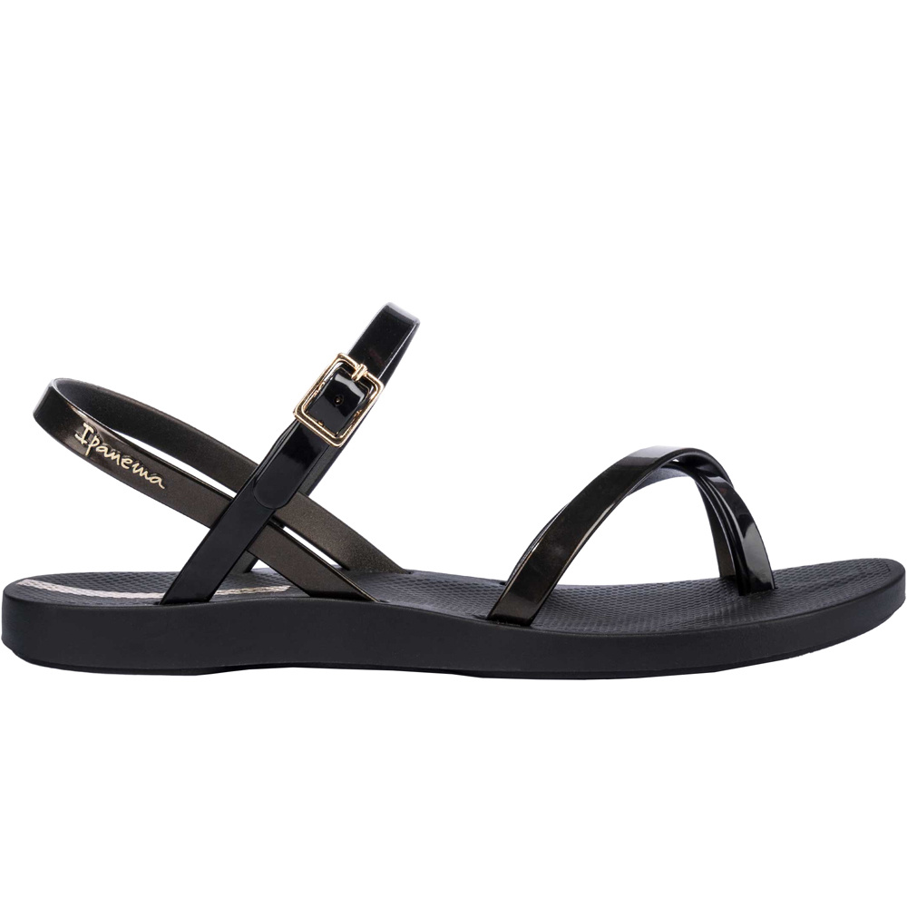 Ipanema chanclas mujer 20120 FASHION SAND VIII NEGRO lateral exterior
