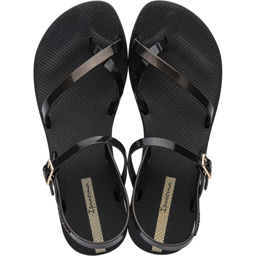 Ipanema chanclas mujer 20120 FASHION SAND VIII NEGRO puntera