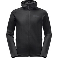 Jack Wolfskin forro polar hombre BAISELBERG NEGRO vista frontal