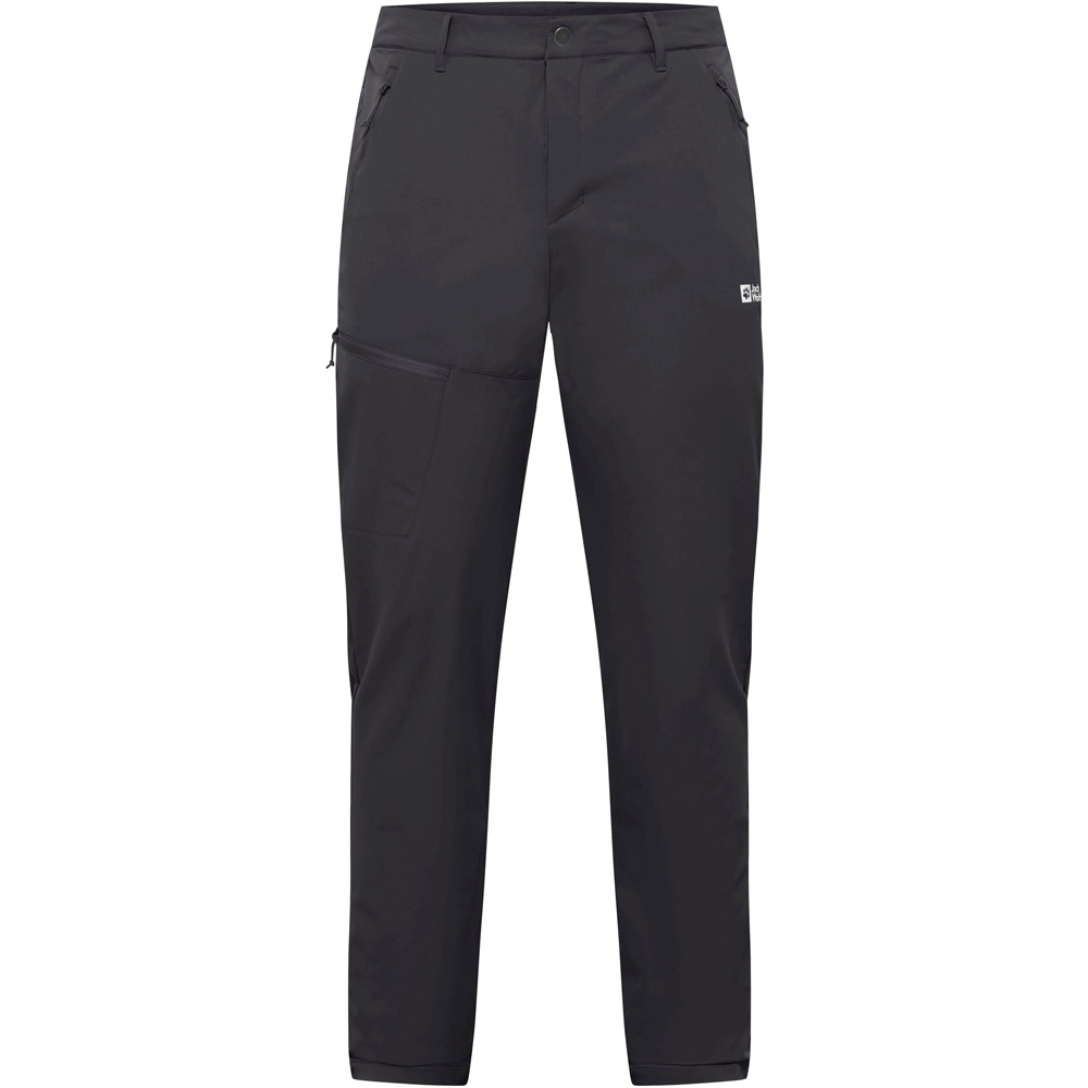 Jack Wolfskin pantalón montaña hombre PICO TRAIL NEGRO 05