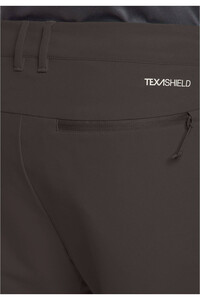 Jack Wolfskin pantalón montaña hombre PICO TRAIL NEGRO vista detalle
