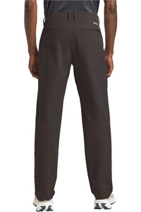 Jack Wolfskin pantalón montaña hombre PICO TRAIL NEGRO vista trasera