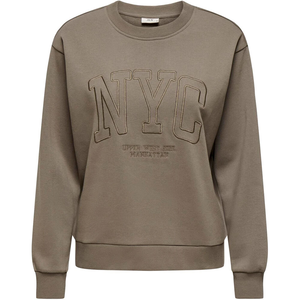 Jaqueline De Yong sudadera mujer PARIS MARRON 03