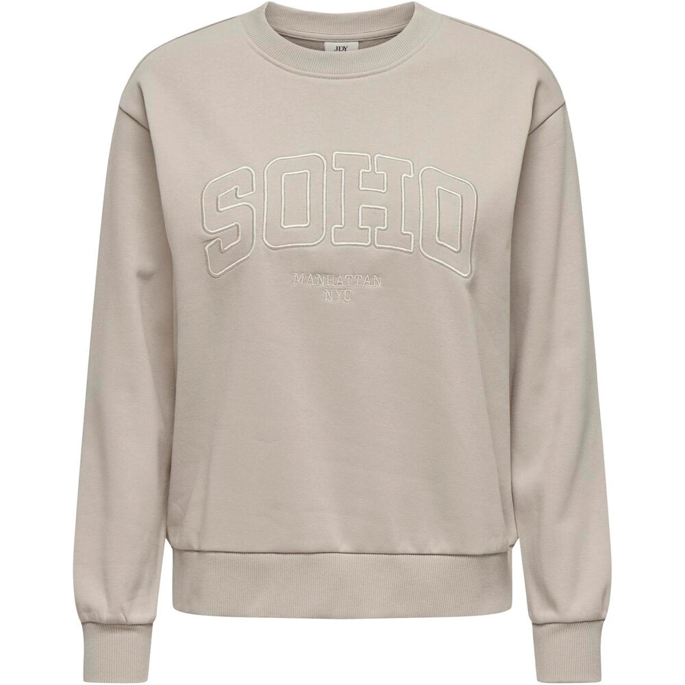 Jaqueline De Yong sudadera mujer PARIS MARRON 03
