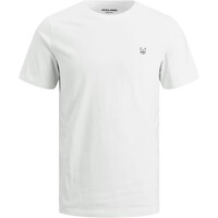 J&J camiseta manga corta hombre DENIM LOGO BLANCO 03
