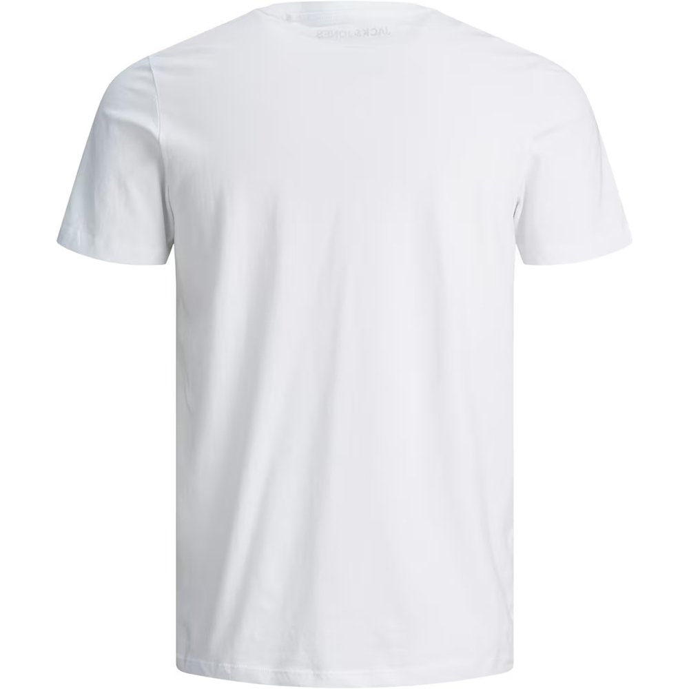 J&J camiseta manga corta hombre DENIM LOGO BLANCO 04