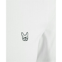 J&J camiseta manga corta hombre DENIM LOGO BLANCO vista detalle