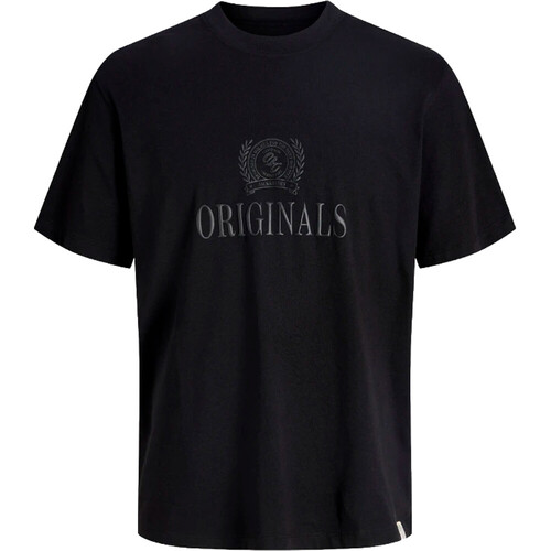 J&J camiseta manga corta hombre FREDERIKSBERG NEGRO