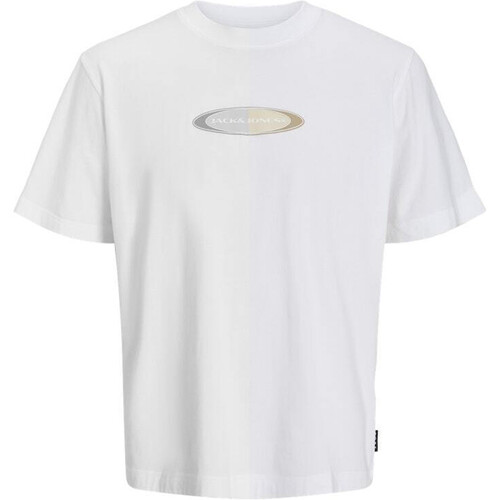 J&J camiseta manga corta hombre PACER BLANCO