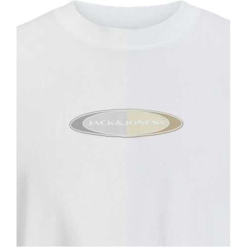 J&J camiseta manga corta hombre PACER BLANCO